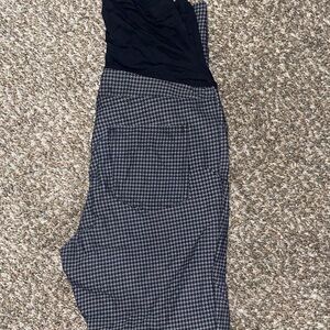 Maternity Great Expectations Black and Gray jeggings